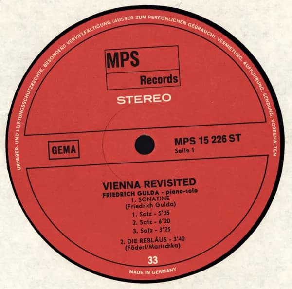 Friedrich Gulda — Vienna Revisited