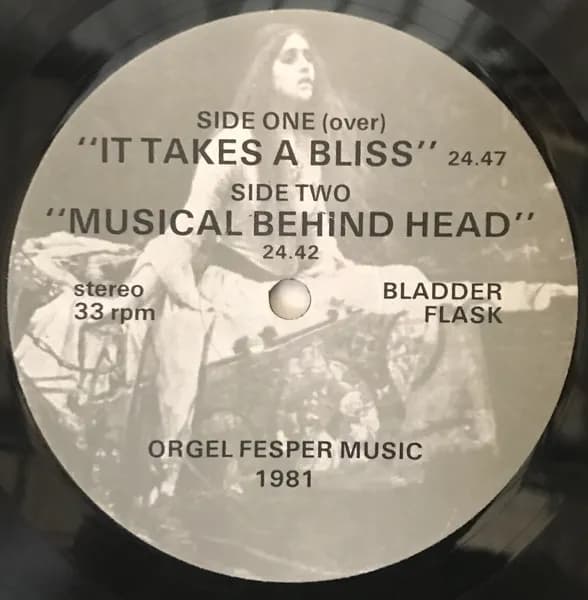 Bladder Flask — One Day I Was So Sad That The Corners Of My Mouth Met & Everybody Thought I Was Whistling