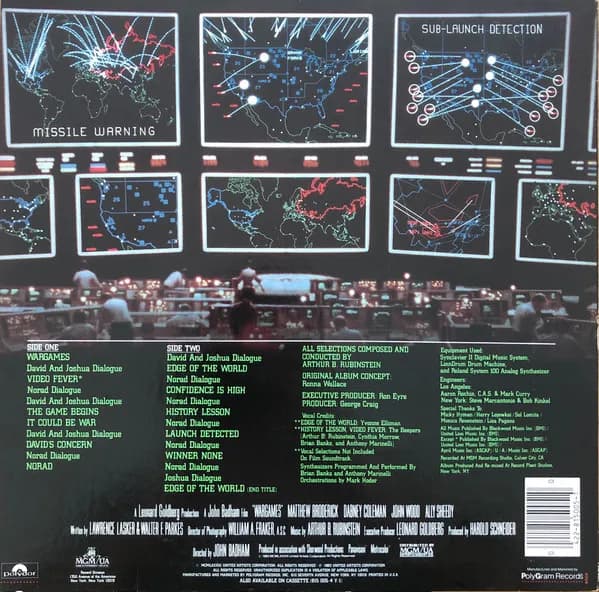 Arthur B. Rubinstein — Wargames (Original Motion Picture Soundtrack)