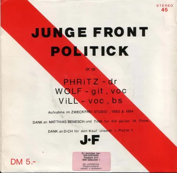 Junge Front — Politick