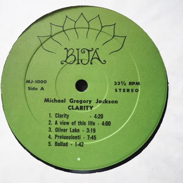Michael Gregory Jackson, Oliver Lake, Wadada Leo Smith, David Murray — Clarity