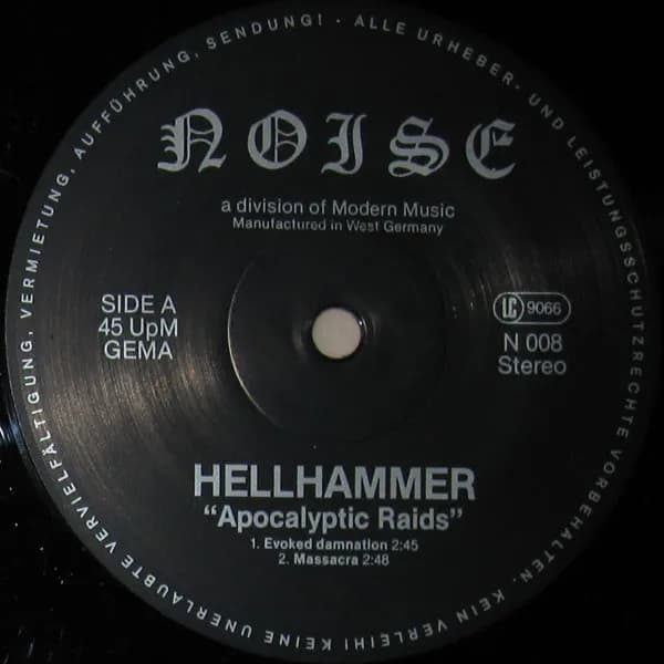 Hellhammer (2) — Apocalyptic Raids