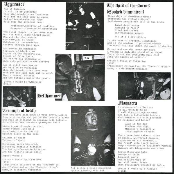 Hellhammer (2) — Apocalyptic Raids
