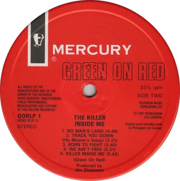 Green On Red — The Killer Inside Me