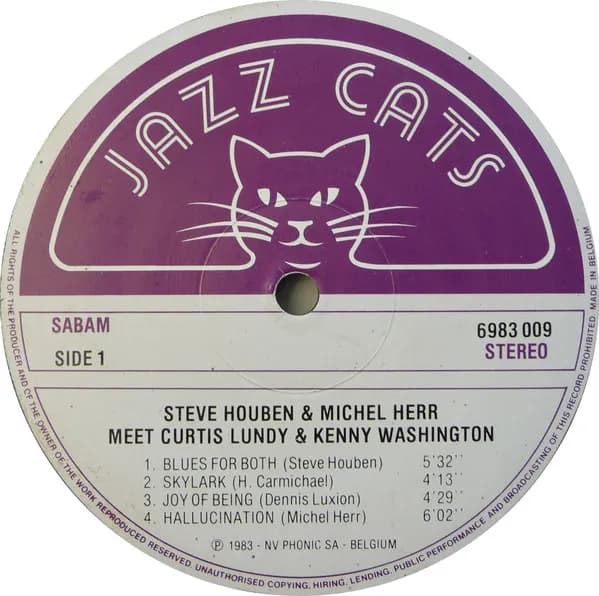 Steve Houben & Michel Herr Meet Curtis Lundy & Kenny Washington — Steve Houben & Michel Herr Meet Curtis Lundy & Kenny Washington