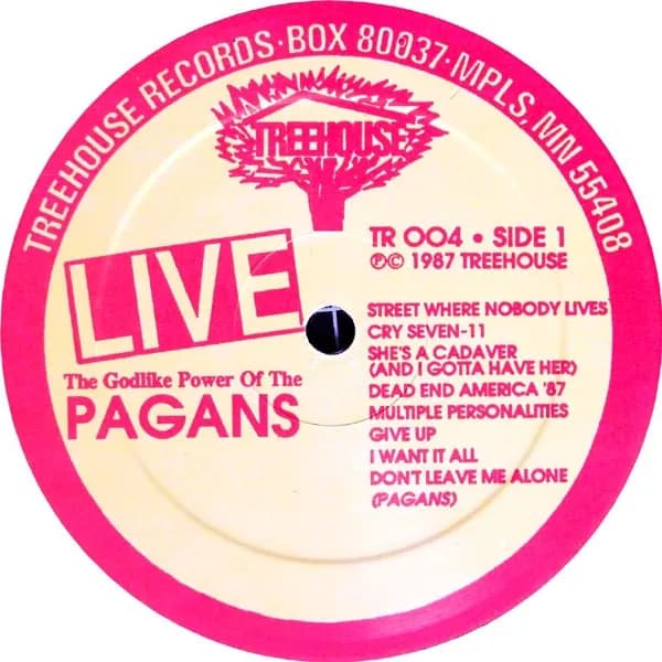 Pagans — The Godlike Power Of The Pagans Live