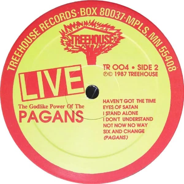 Pagans — The Godlike Power Of The Pagans Live
