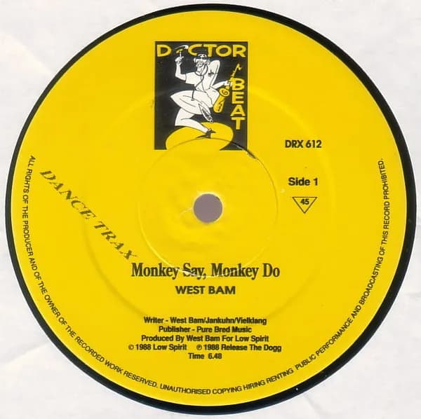 WestBam — Monkey Say, Monkey Do
