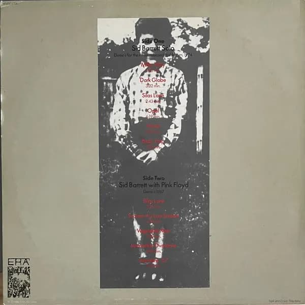 Syd Barrett — Sid Barrett Solo / Sid Barrett With Pink Floyd
