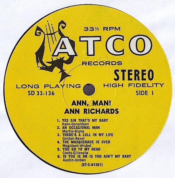Ann Richards — Ann, Man!