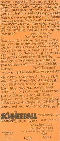 Dissidenten — Von Indien Bis Marokko, Exil Part II