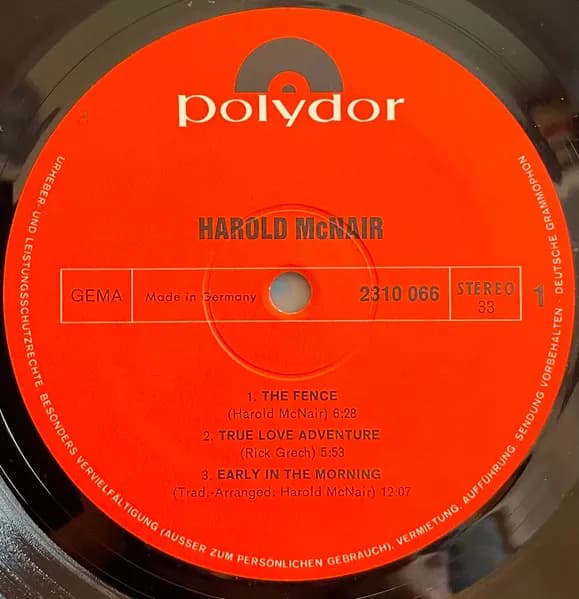 Harold McNair — The Fence