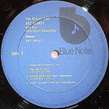 Art Blakey & The Afro-Drum Ensemble — The African Beat