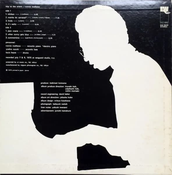 Ronnie Mathews — Trip To The Orient