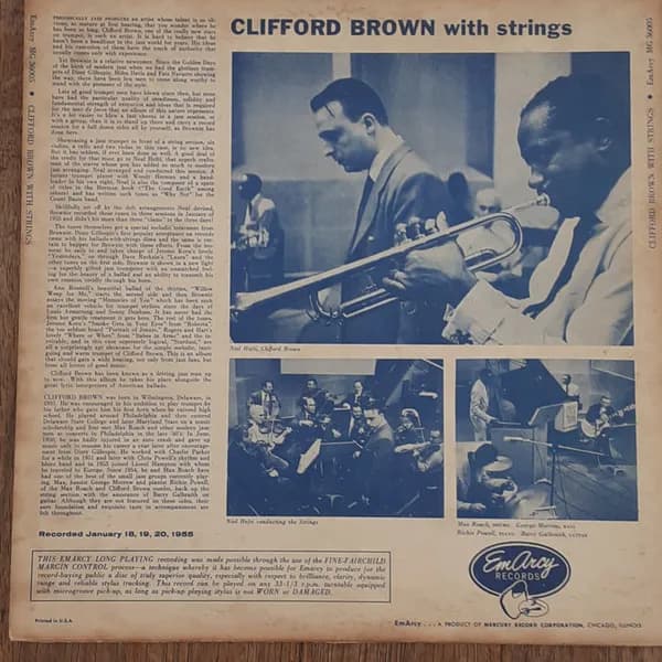 Clifford Brown — Clifford Brown With Strings