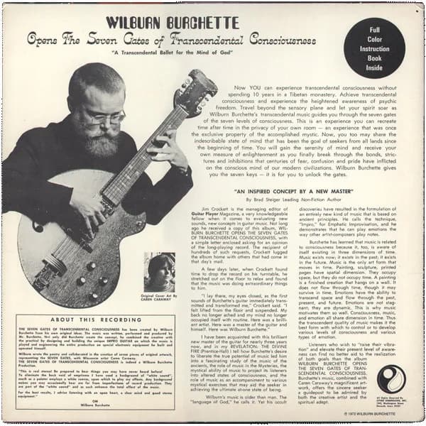 Master Wilburn Burchette — Opens The Seven Gates Of Transcendental Consciousness