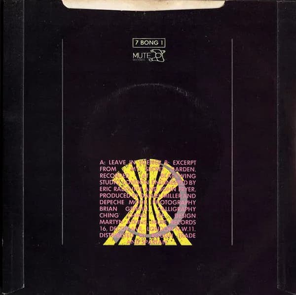Depeche Mode — Leave In Silence