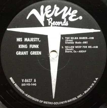 Grant Green — His Majesty King Funk