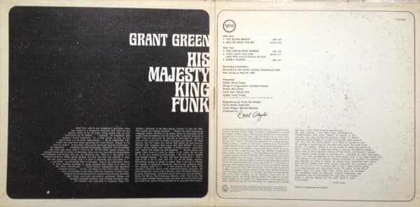 Grant Green — His Majesty King Funk