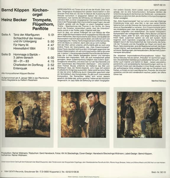 Bernd Köppen / Heinz Becker (2) — Tanz Der Altarfiguren