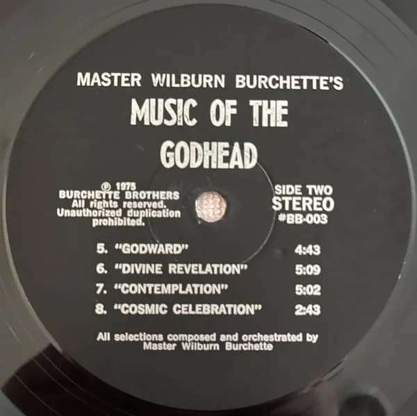 Master Wilburn Burchette — Music Of The Godhead For Supernatural Meditation