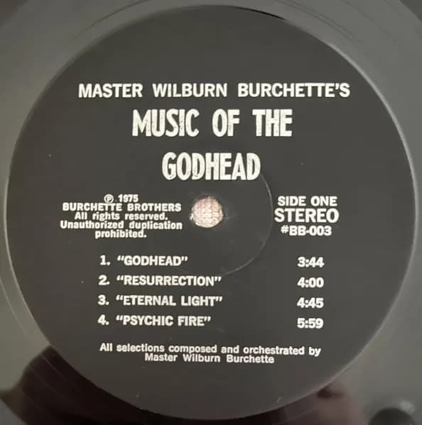 Master Wilburn Burchette — Music Of The Godhead For Supernatural Meditation