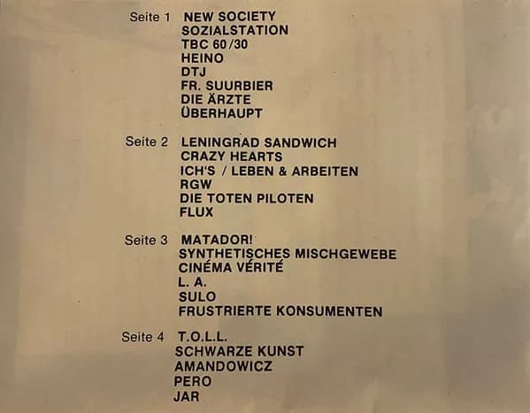 Various — Unikum - Unabhängiges Berliner Musikmagazin - Nr.2