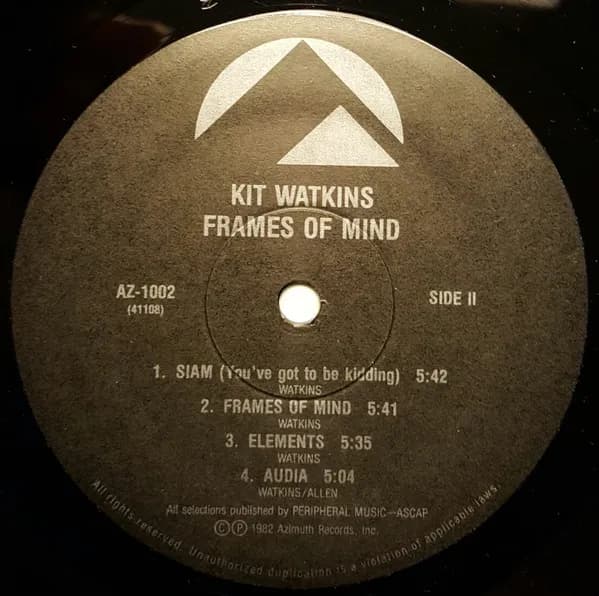 Kit Watkins — Frames Of Mind