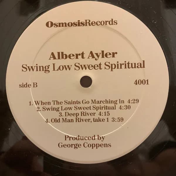 Albert Ayler — Swing Low Sweet Spiritual