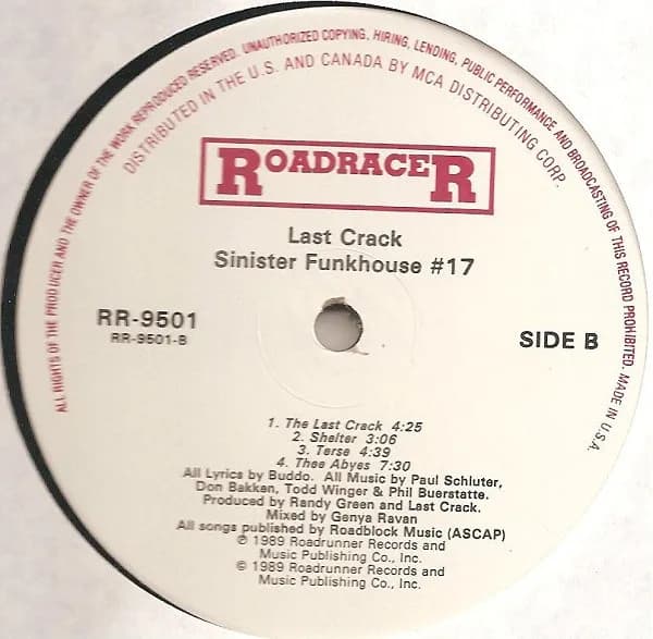 Last Crack — Sinister Funkhouse #17