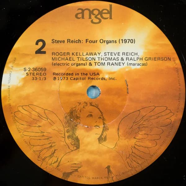 John Cage / Steve Reich / Michael Tilson Thomas / Ralph Grierson — Three Dances & Four Organs