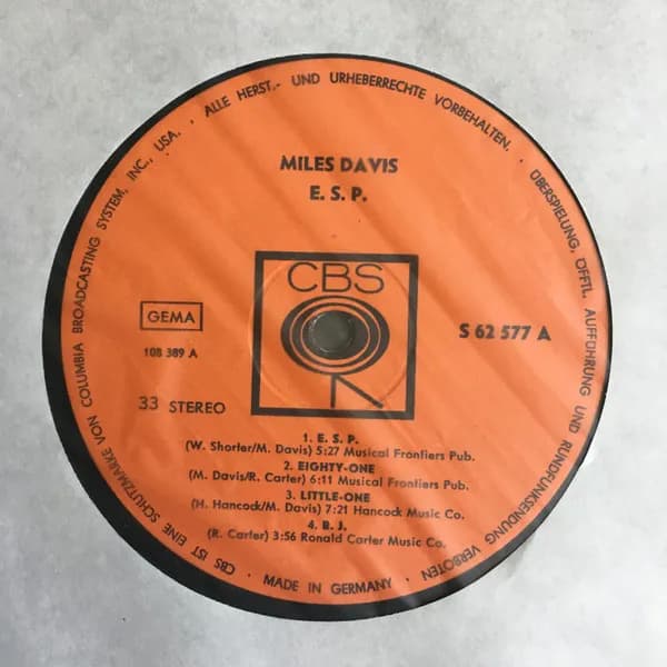 Miles Davis — E.S.P.