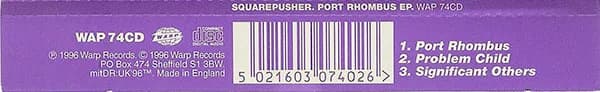 Squarepusher — Port Rhombus EP