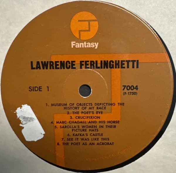Lawrence Ferlinghetti — Tentative Description Of A Dinner To Promote The Impeachment Of President Eisenhower And Other Poems By Lawrence Ferlinghetti