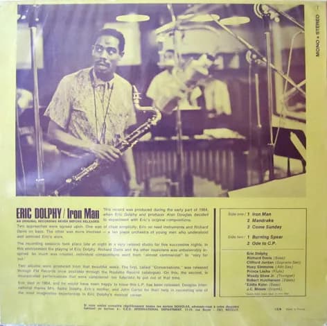 Eric Dolphy — Iron Man