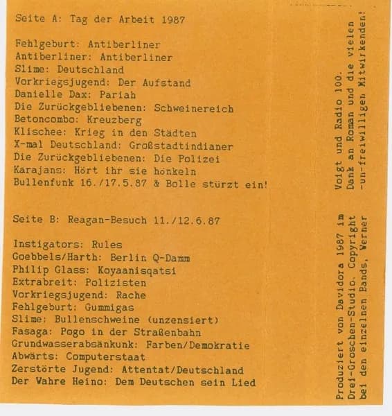 Various — 750 Jahre Anti-Berlin - Bei Bolle Hat's Gebrannt - Dokumentation Zu Den Kreuzberger Krawallen