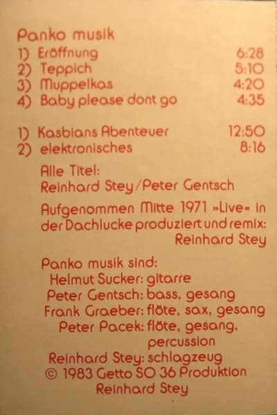 Panko Musik — Weil Es So Schön Perlt