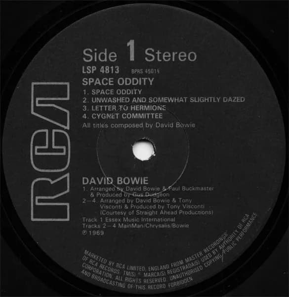 David Bowie — Space Oddity
