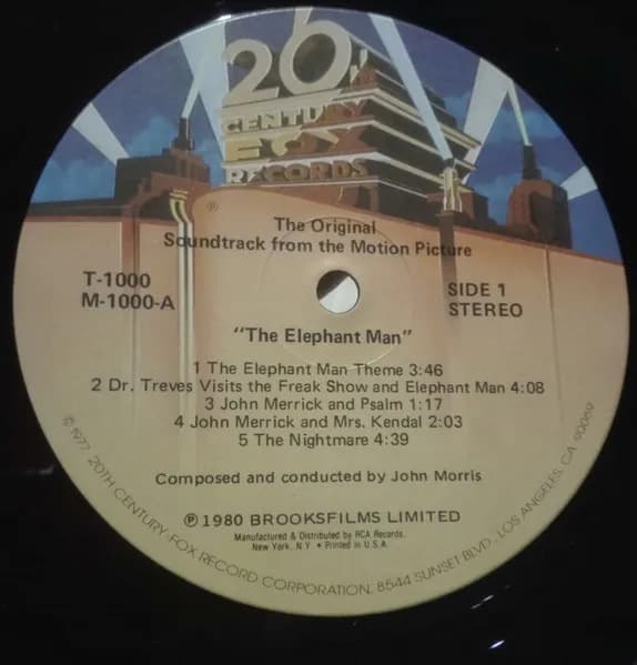 John Morris — The Elephant Man (Original Motion Picture Soundtrack)