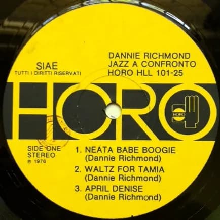 Dannie Richmond — Jazz A Confronto 25