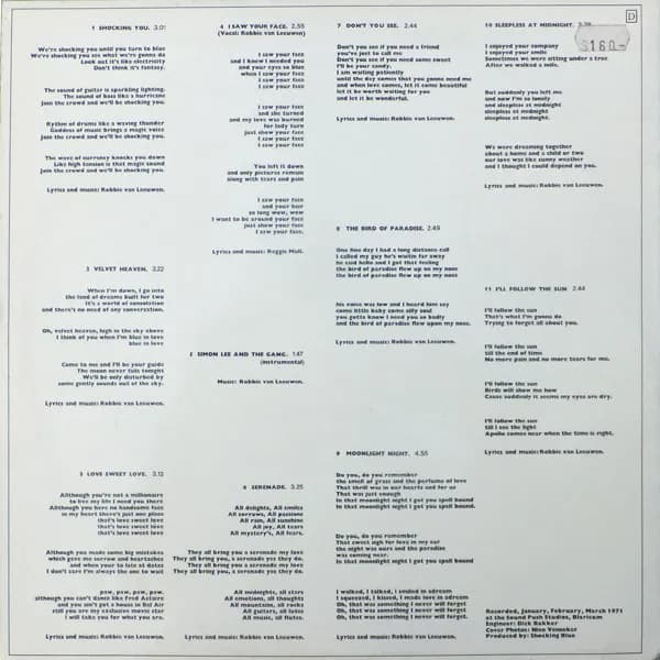 Shocking Blue — 3rd Album