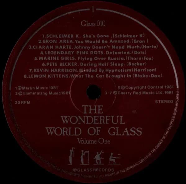 Various — The Wonderful World Of Glass Volume One