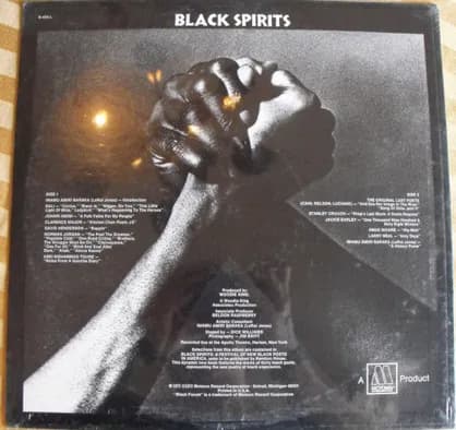 Various — Black Spirits: Festival Of New Black Poets In America