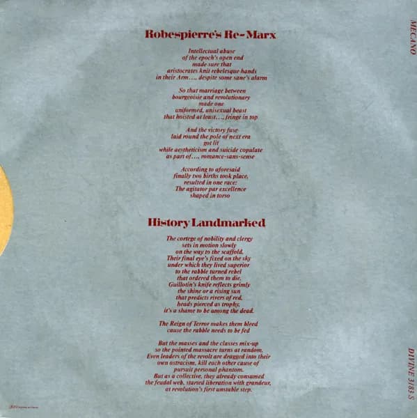Mecano (2) — Robespierre's Re-Marx