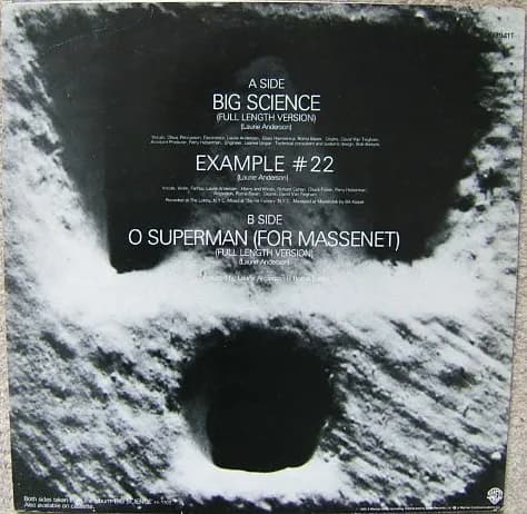 Laurie Anderson — Big Science