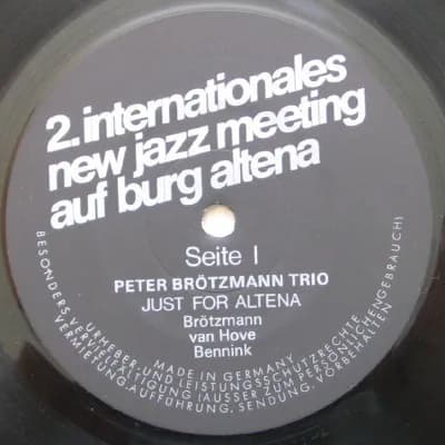 Various — 2. Internationales New Jazz Meeting Auf Burg Altena