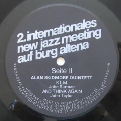 Various — 2. Internationales New Jazz Meeting Auf Burg Altena