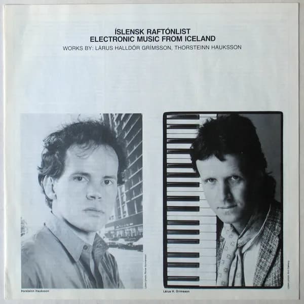 Lárus Halldór Grímsson / Thorsteinn Hauksson — Íslensk Raftónlist = Electronic Music From Iceland
