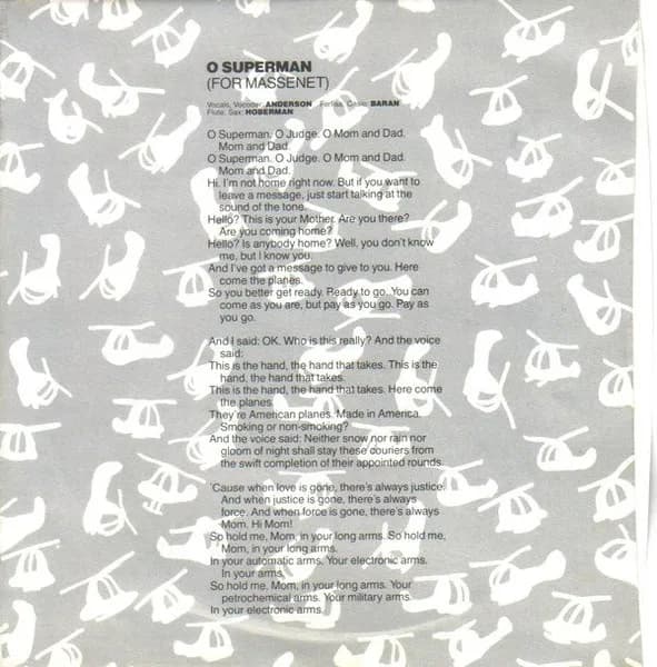 Laurie Anderson — O Superman