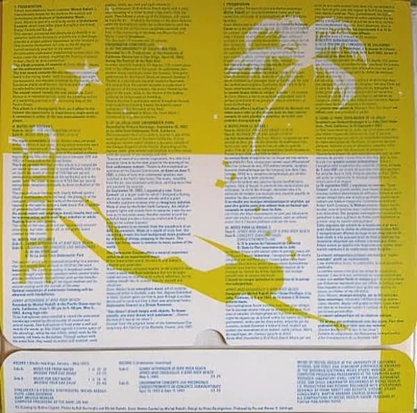 Michel Redolfi — Sonic Waters (Underwater Music · Musique Subaquatique)